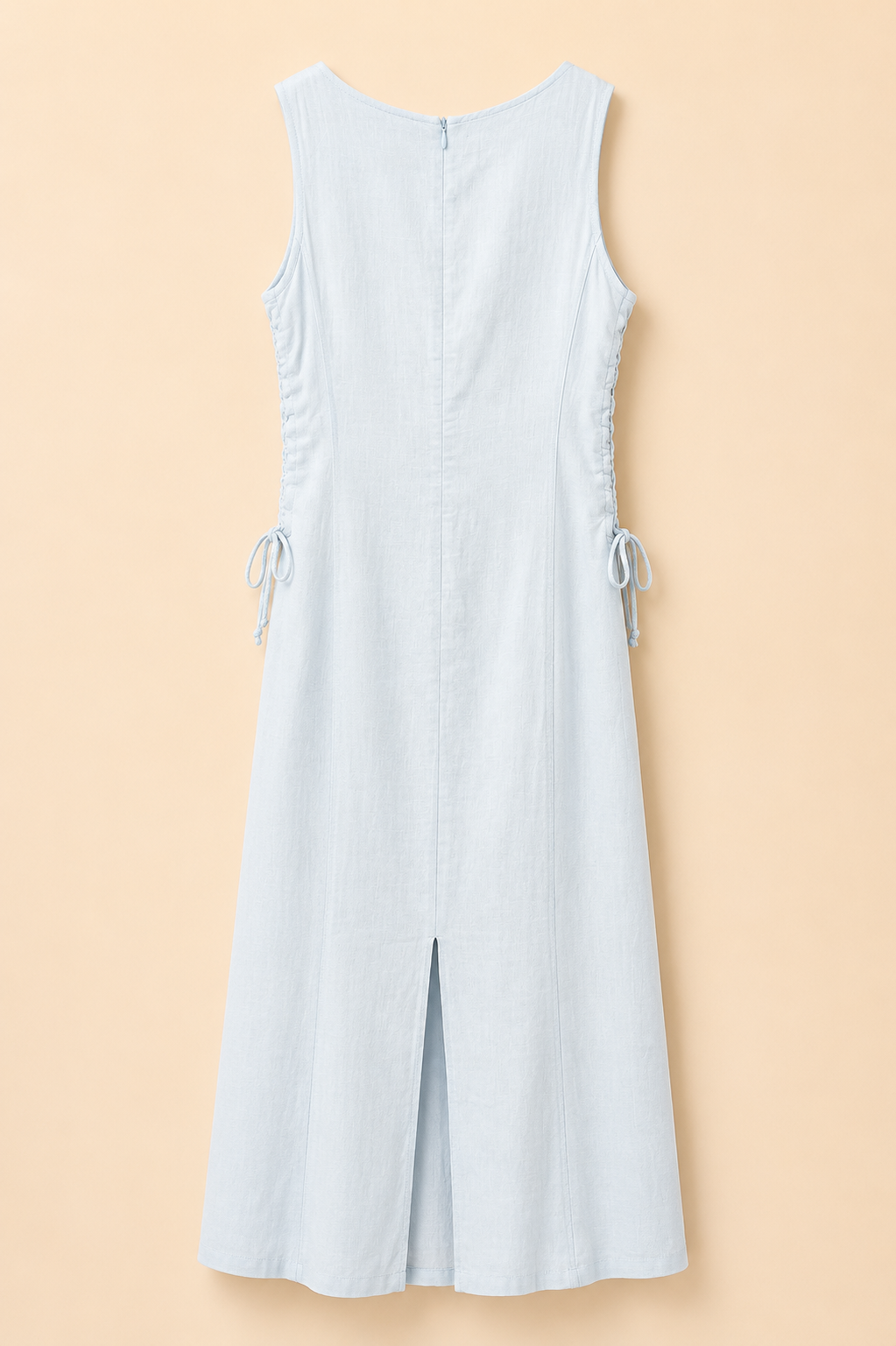 Armani Jeans Sleeveless Linen Maxi Dress